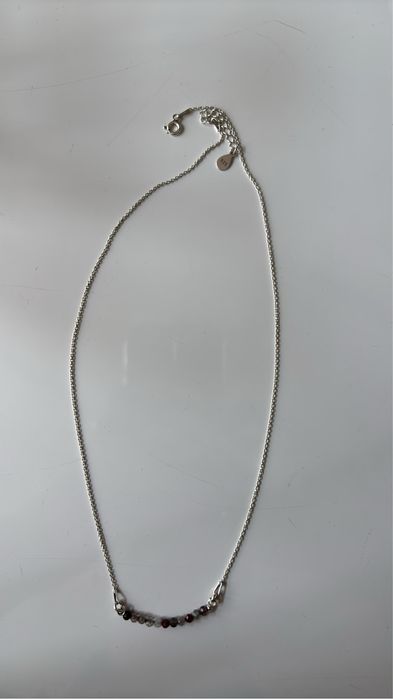 Lancuszek z srebra 925 i kamieniami