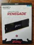 Kingston FURY 16GB (2x8GB) 3600MHz CL16 Renegade Black