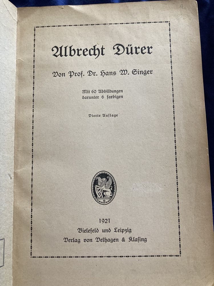 Albrecht Durer Książka