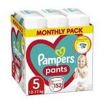 Трусики Pampers pants 5 (12-17кг) 152шт