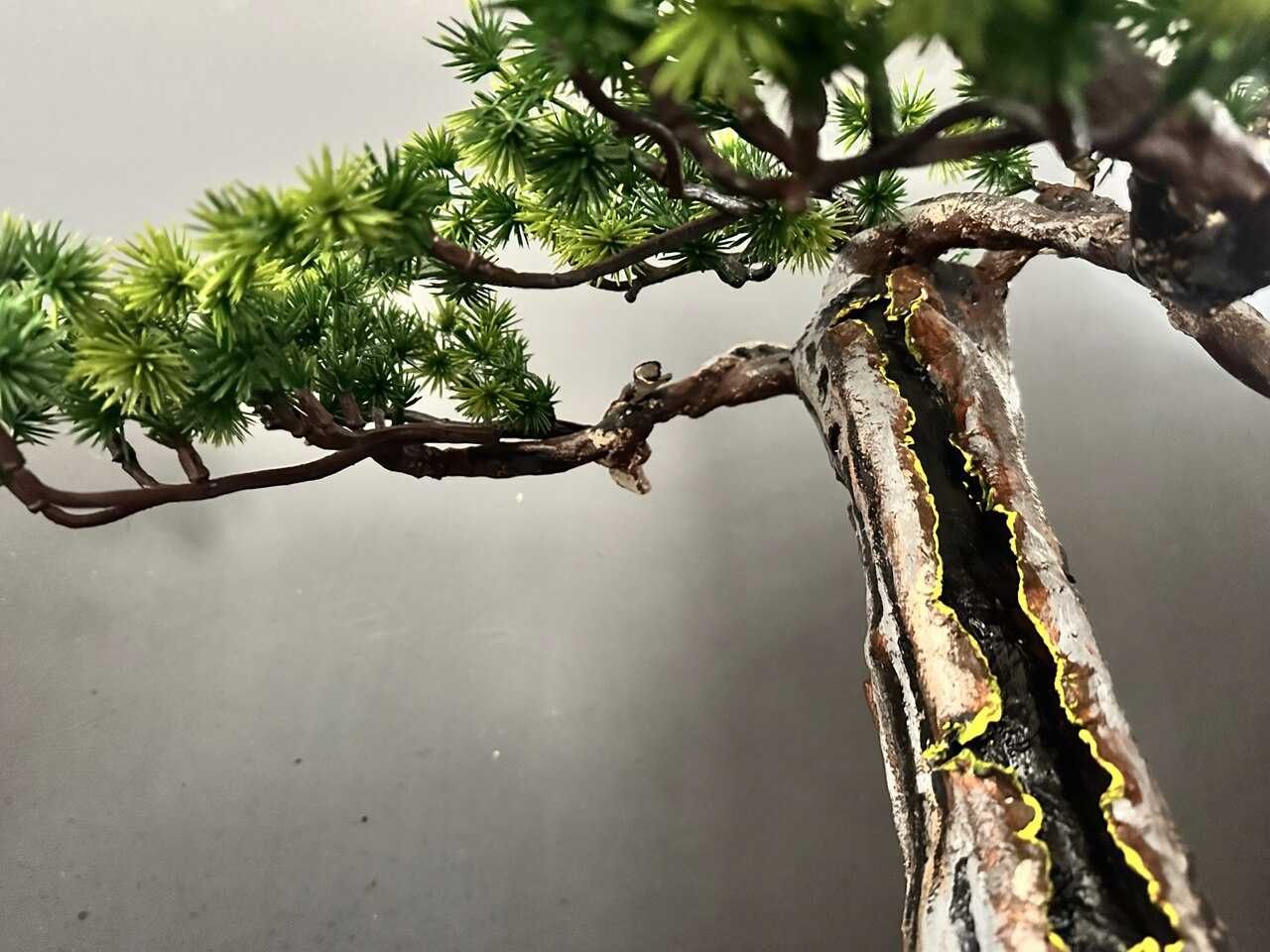 Drzewko Bonsai z mchem, Sztuczne drzewko BONSAI, artystyczne wykonanie