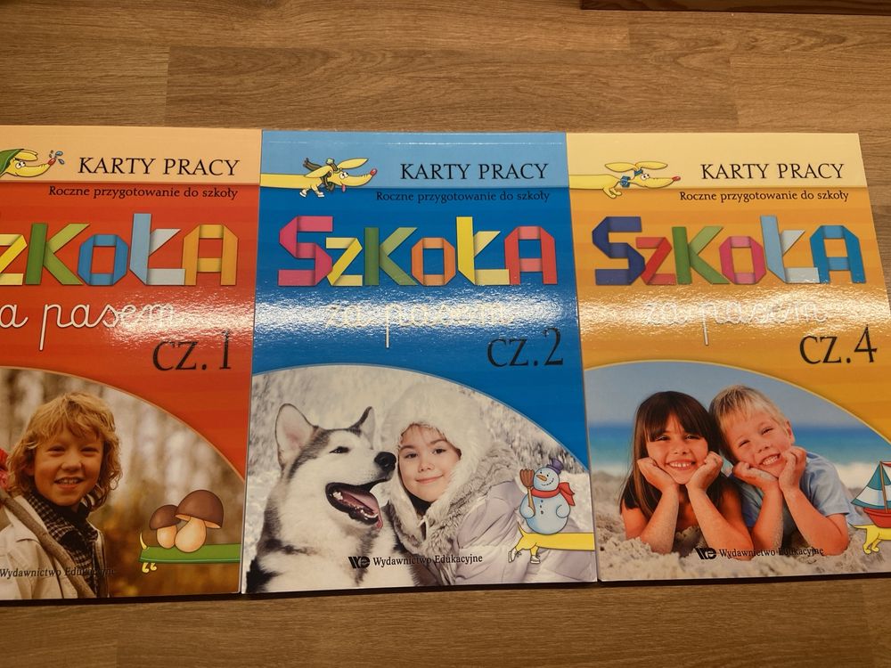 Szkoła za pasem KARTY PRACY cz. 1 2 4