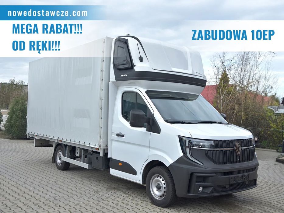 Renault Master Zabudowa Międzynarodowa 2.0 170KM 10EP  Plandeka 10EP | Zabudowa międzynarodowa | Kurnik | Górne spanie |