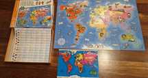 Jogo Puzzle  do Mundo