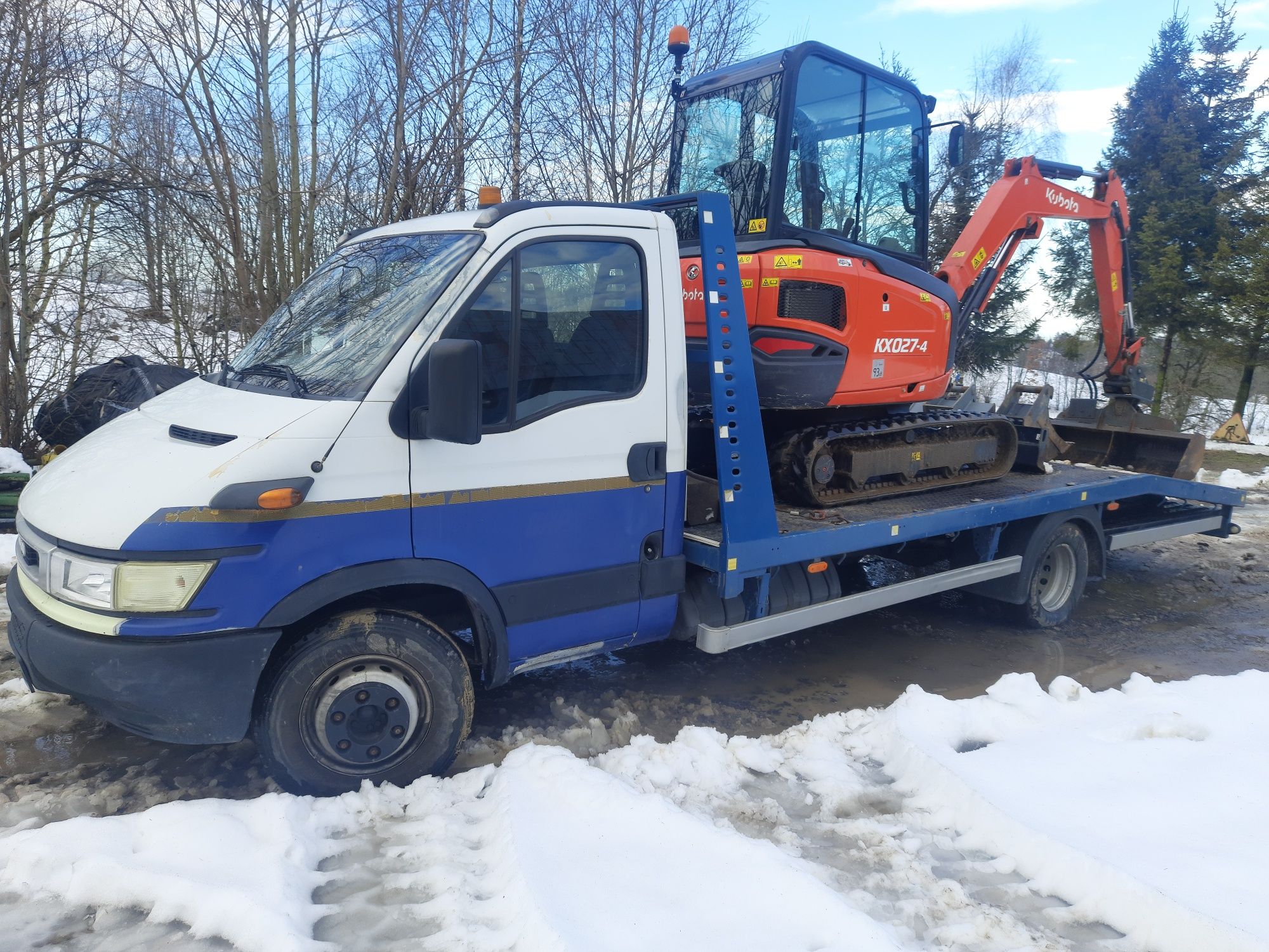Iveco 65C 2.8 150km Laweta Pomoc drogowa