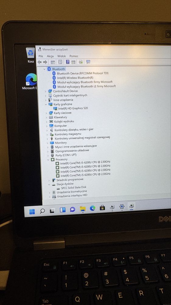 Dell 5470 i5 8gb ddr4 256ssd 14 FH mat wifi hdmi nowa bateria Win 11
