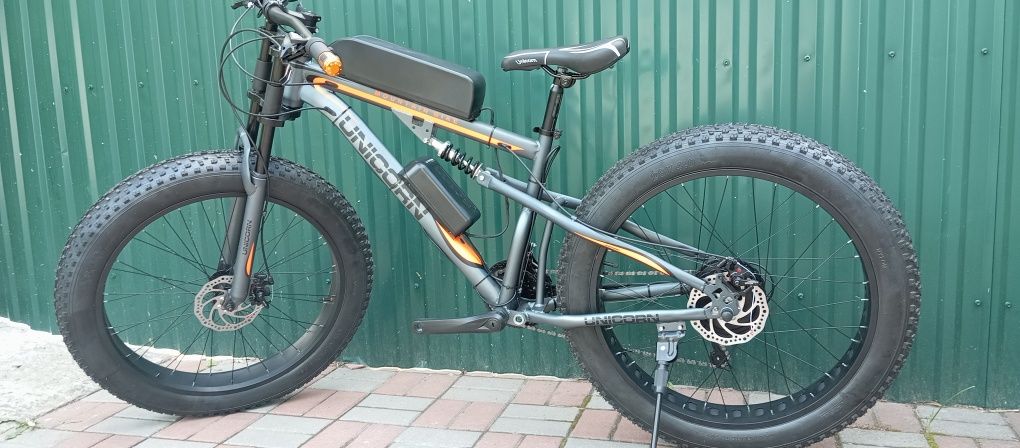 Продам электровелосипед   Unicorn Godzilla SHIMANO,электрофэтбайк,фетб