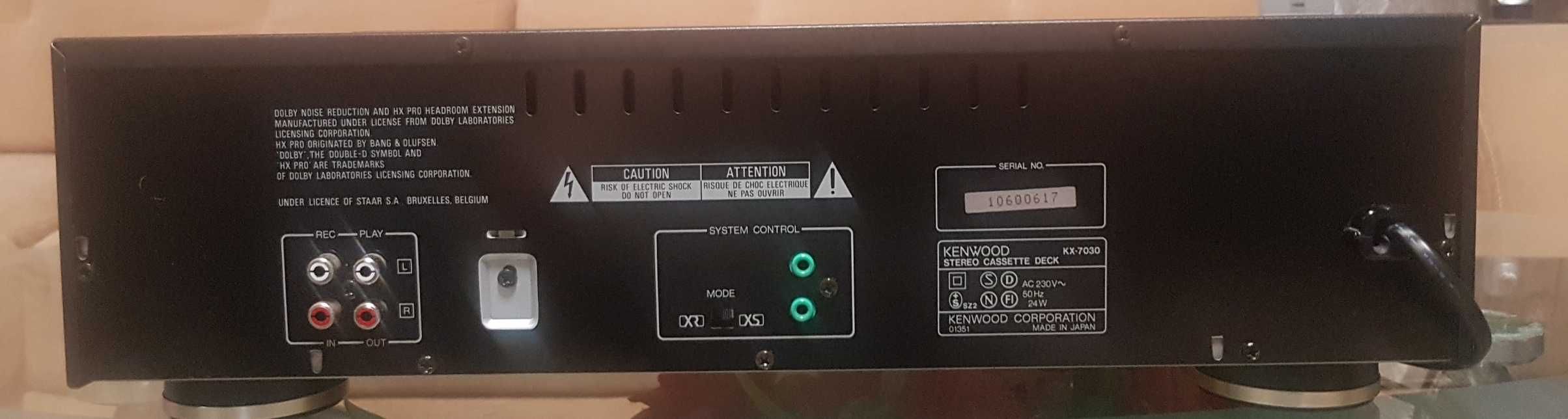 Кассетная дека Kenwood KX-7030 made in Japan