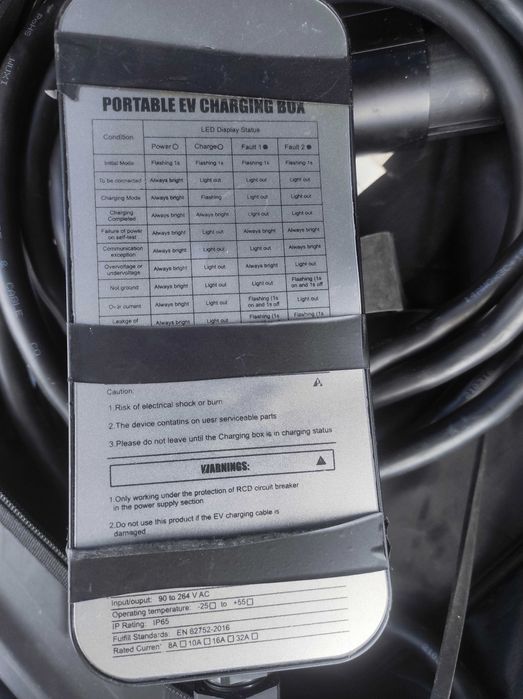 Carregador portátil tipo 1