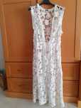 Kimono branco de praia arrendado ( Calzedonia ) C/ Novo