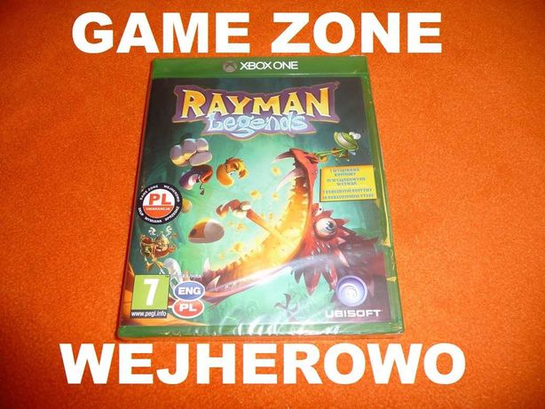 Rayman Legends Xbox One + S + X + Xbox Series X = PŁYTA PL Wejherowo