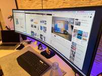 Monitor Samsung Curved CRG90 LC49RG90SSUXEN 49" UltraWide (5120x1440)