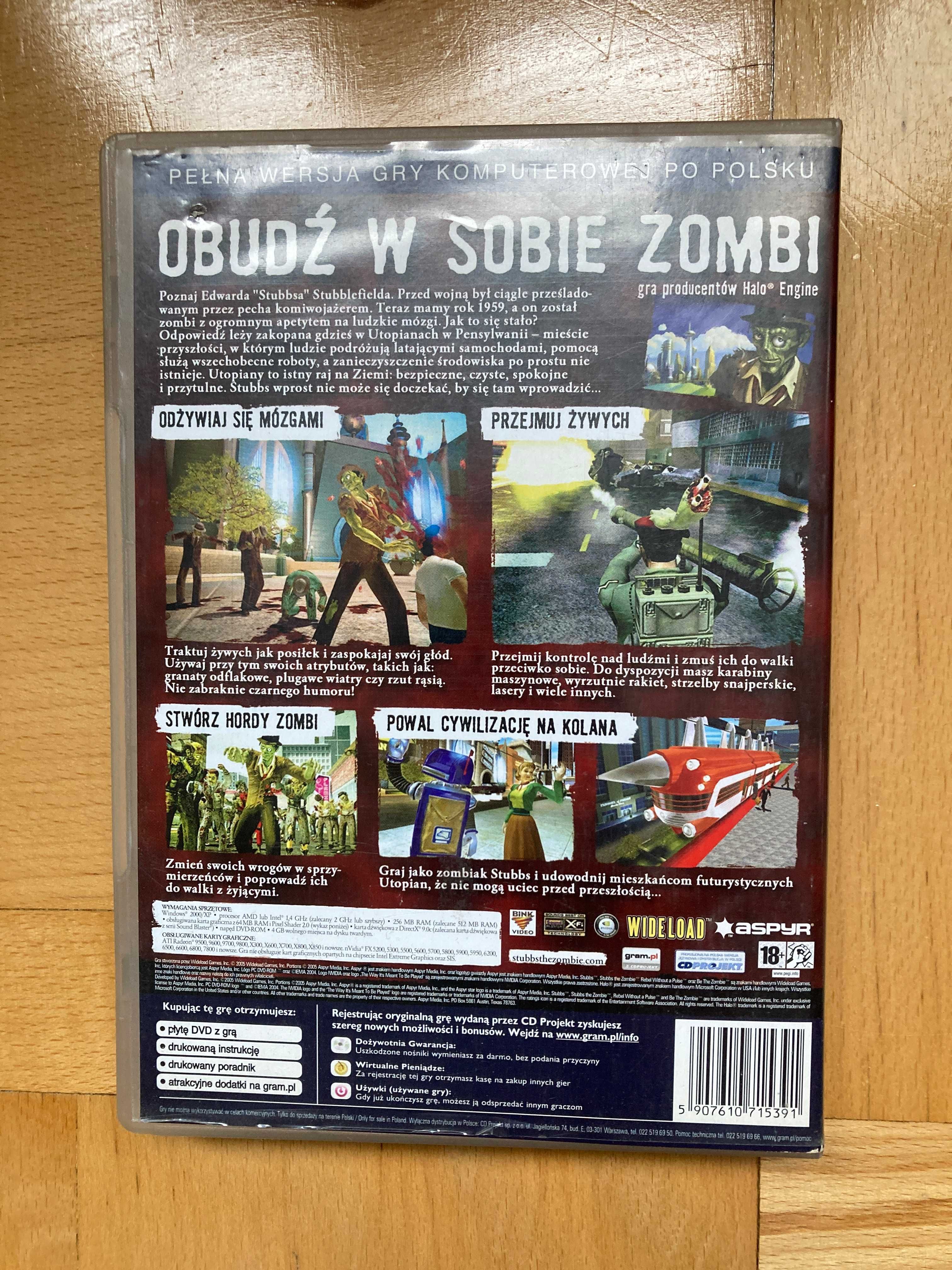 Stubbs the zombie rebel without a pulse PC