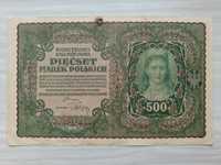 Banknot 500 marek polskich 1919r.
