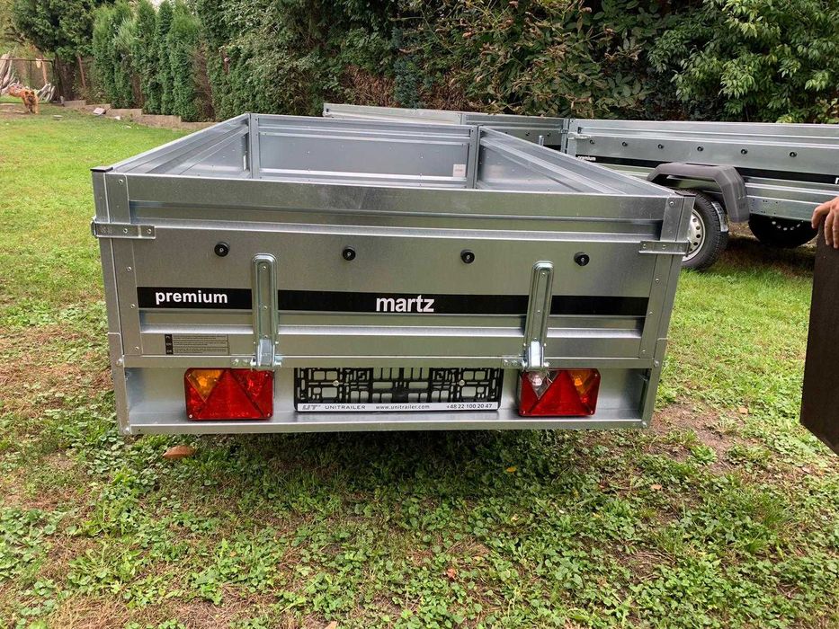 Sprzedam przyczepkę samochodową Martz PREMIUM 230x126 RESOR -rok 2025