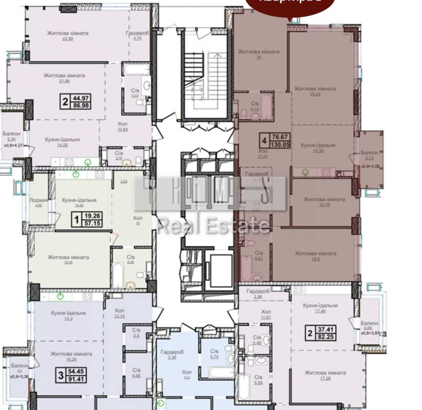 Продажа 4к квартиры 130м2, ЖК Новопечерские Липки, ул. Верхогляда, 4