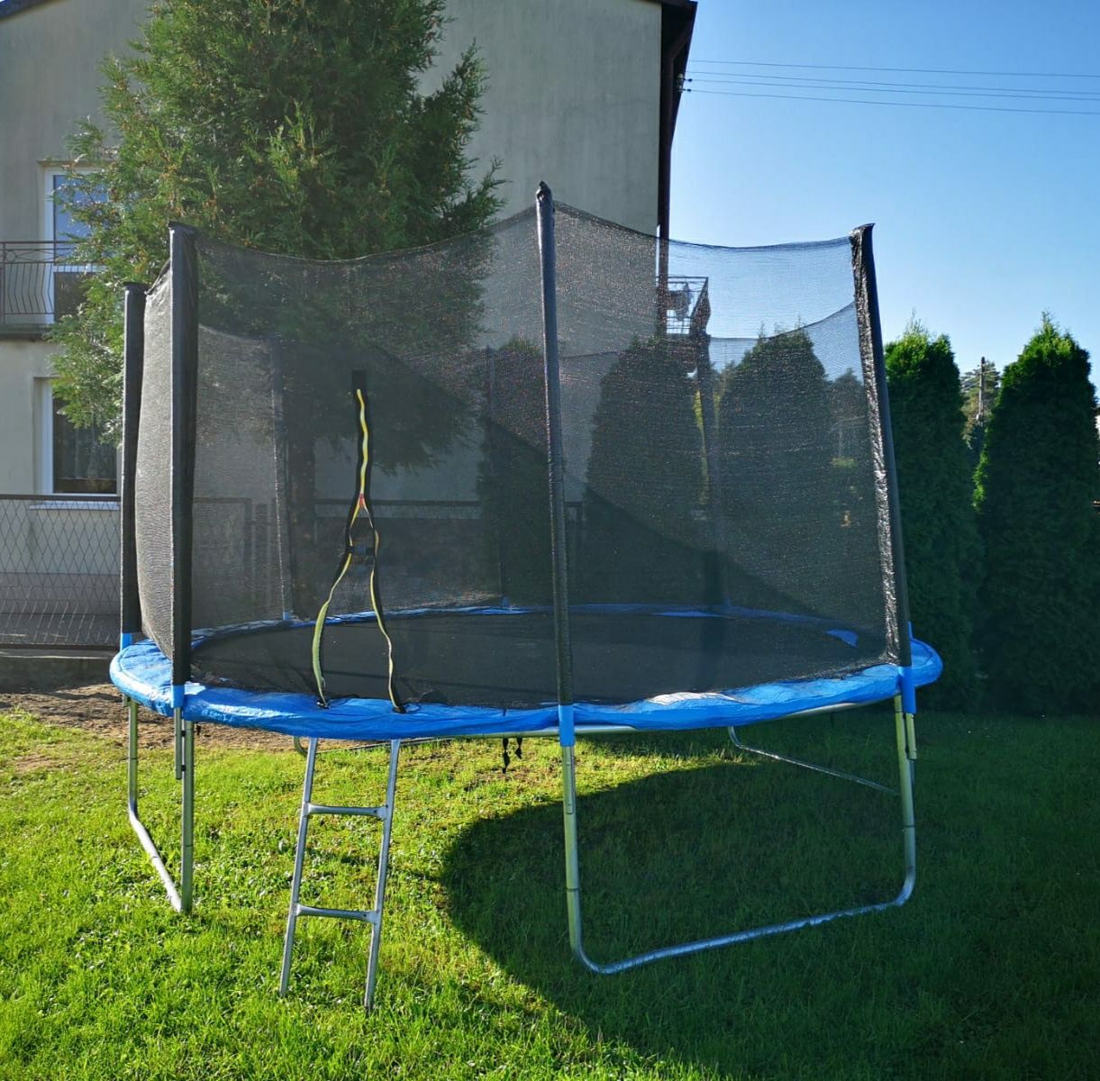 Trampolina 374 cm 12FT EXPLAY z drabinką