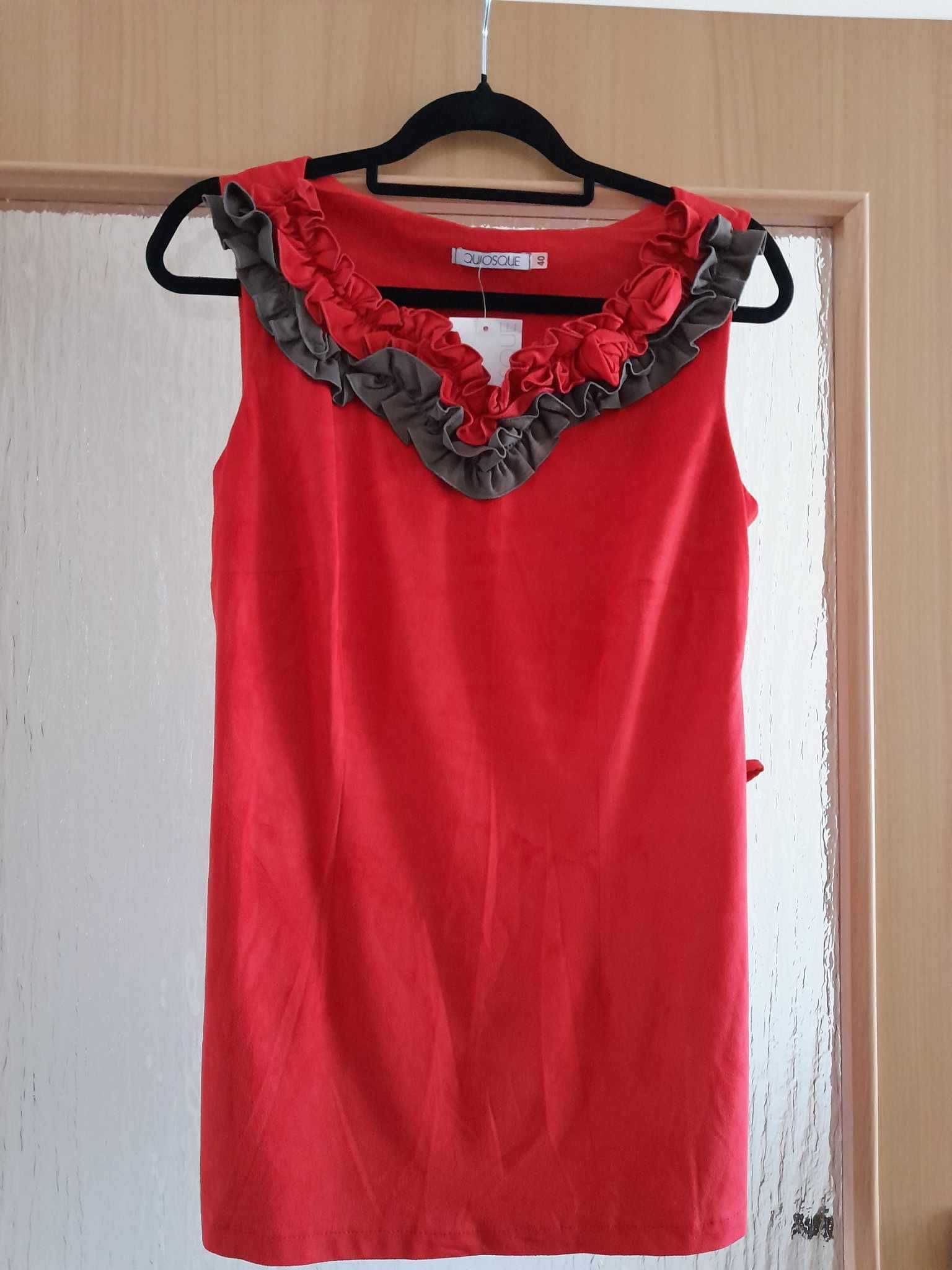 Czerwona tunika r. 40 (L) Quiosque