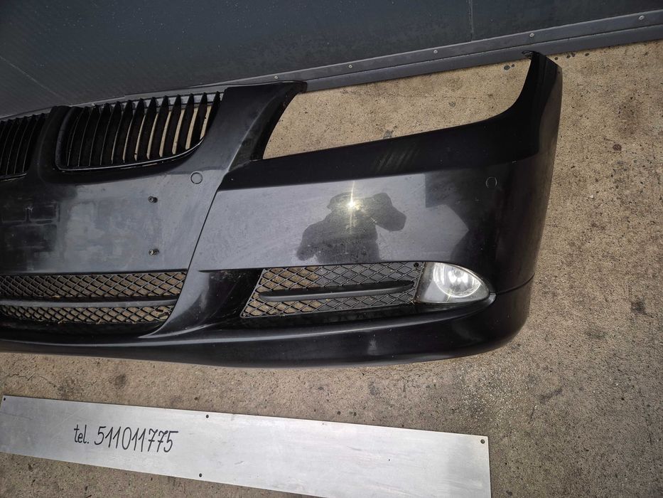 Zderzak przód BMW e90 polift black sapphire