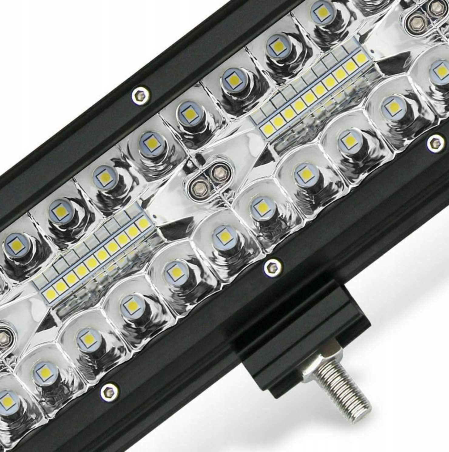Panel LED halogen lampa robocza 180W 27 cm BAR 9-32V CREE 18000 LM
