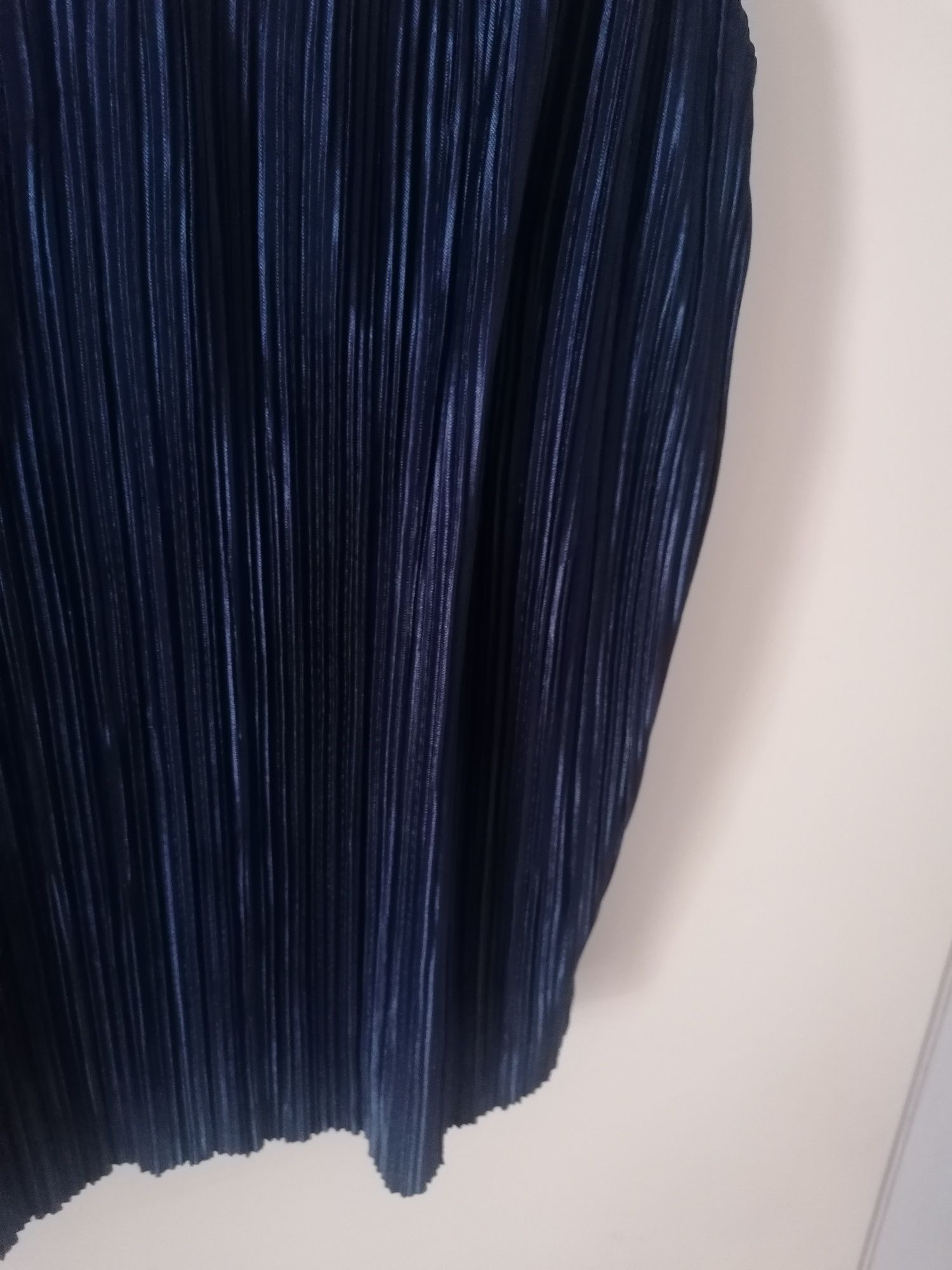 Granatowa bluzka na ramiączkach H&M 40 stan idealny elegancka