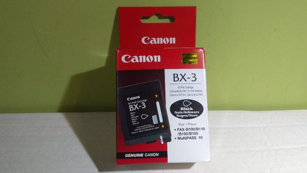 Nowy Tusz BX-3 do drukarki Canon B100 b110 b150 b155 czarny b190 b640