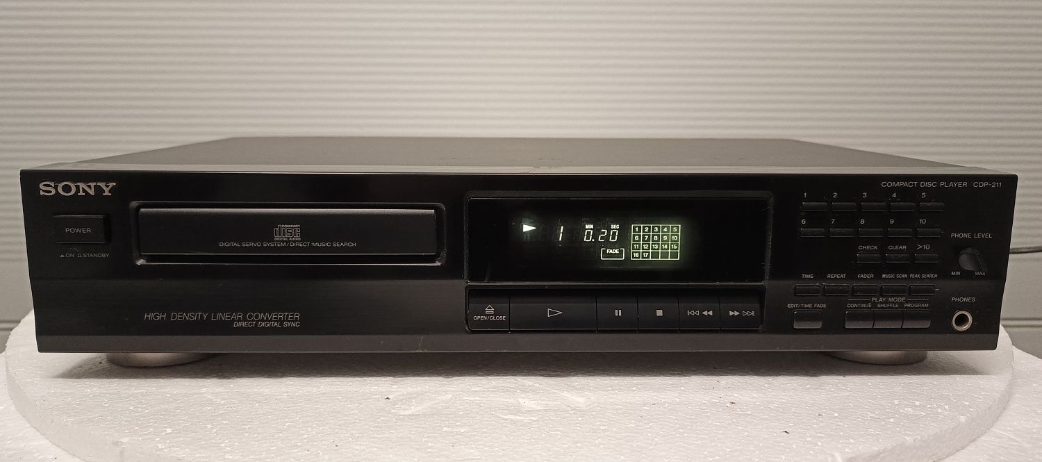SONY CDP-211 odtwarzacz CD player.