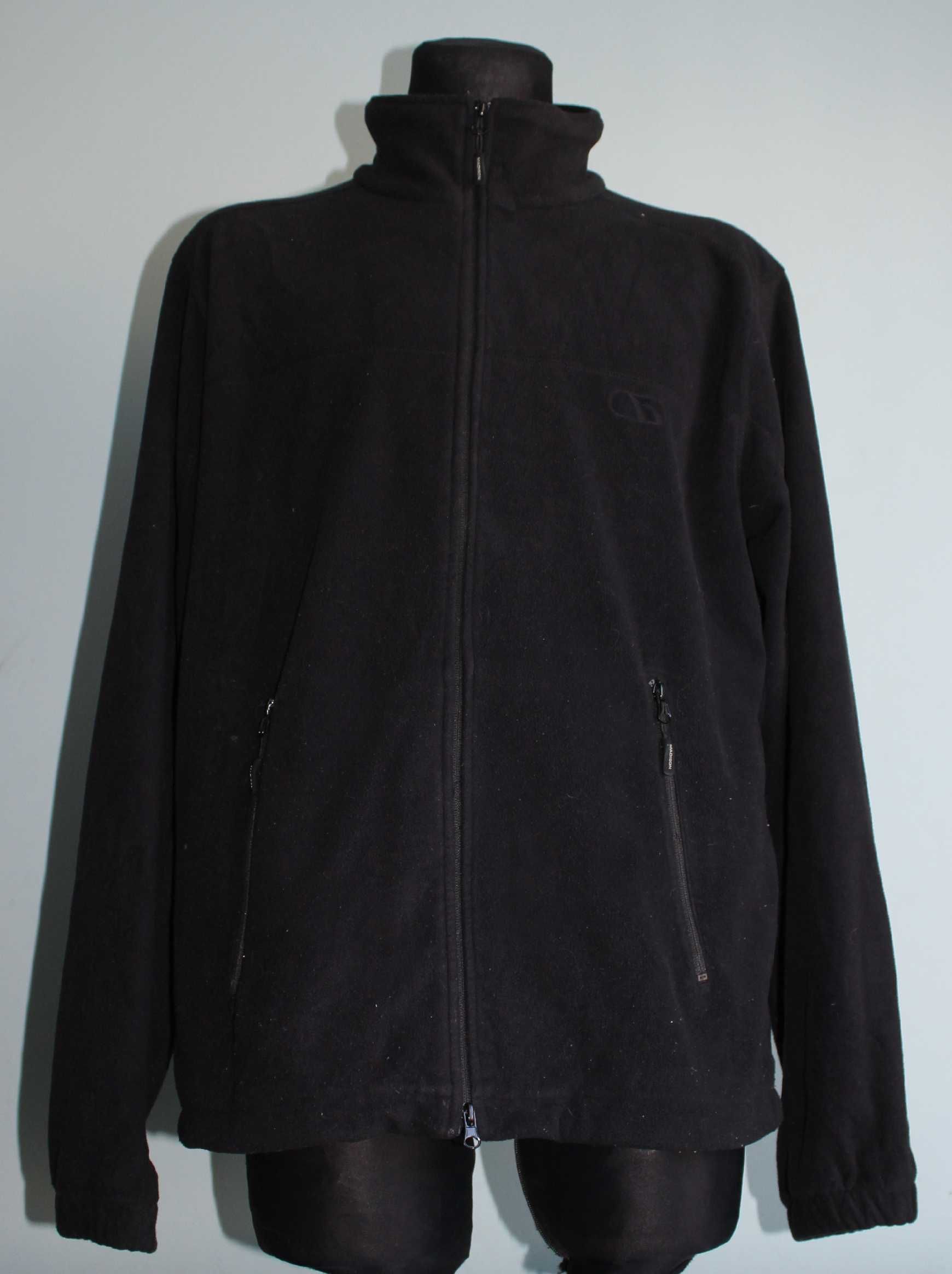 Madison męska rozpinana bluza polarowa polar r.XL