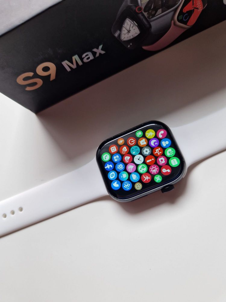 Smartwatch S9 MAX bialy