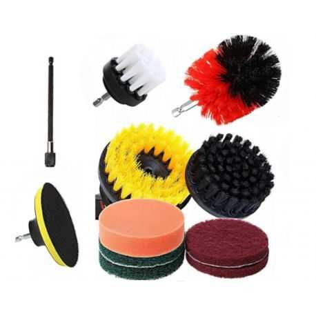 Zestaw szczotek na wiertarkę - 11 szt. KD10996