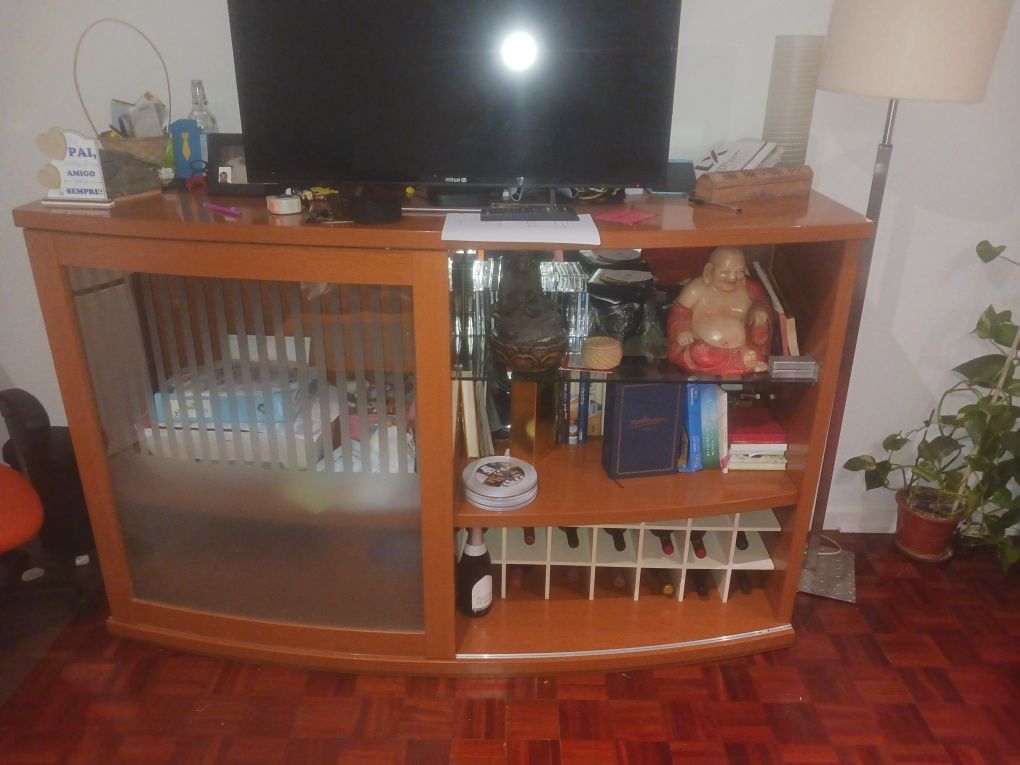 Mobilia de sala em cerejeira
