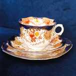 **ANTYK**filiżanka Imari porcelana CROWN Mayer & Sherratt 1921+