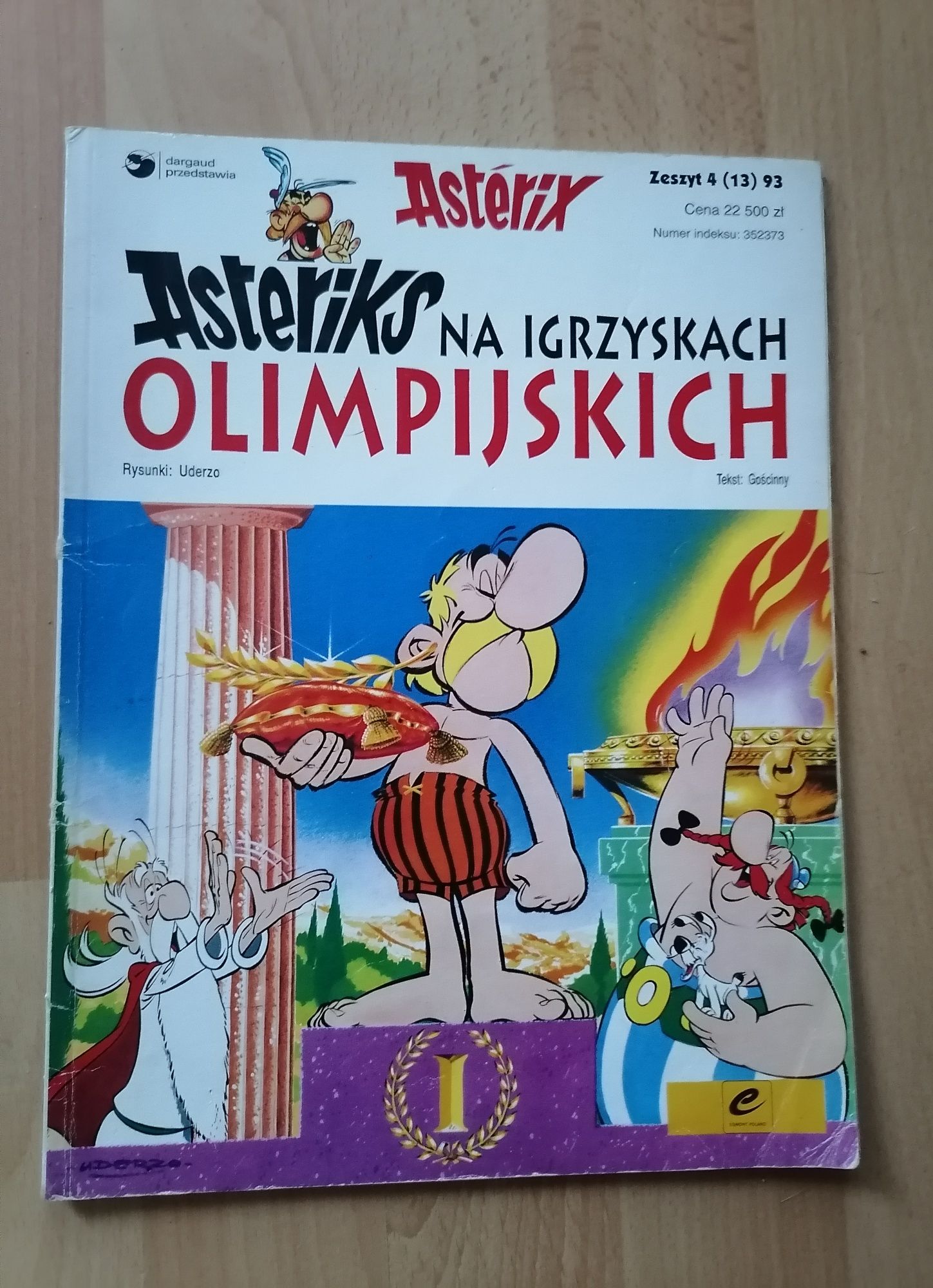 Asterix na igrzyskach olimpijskich zeszyt 4 (13) 93