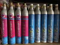 Sodastream nabój Różowy x 1szt , nabój niebieski x 1szt