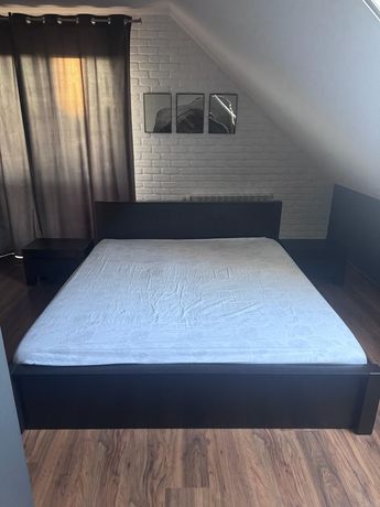 Łóżko 180 + komoda + 2x szafka nocna