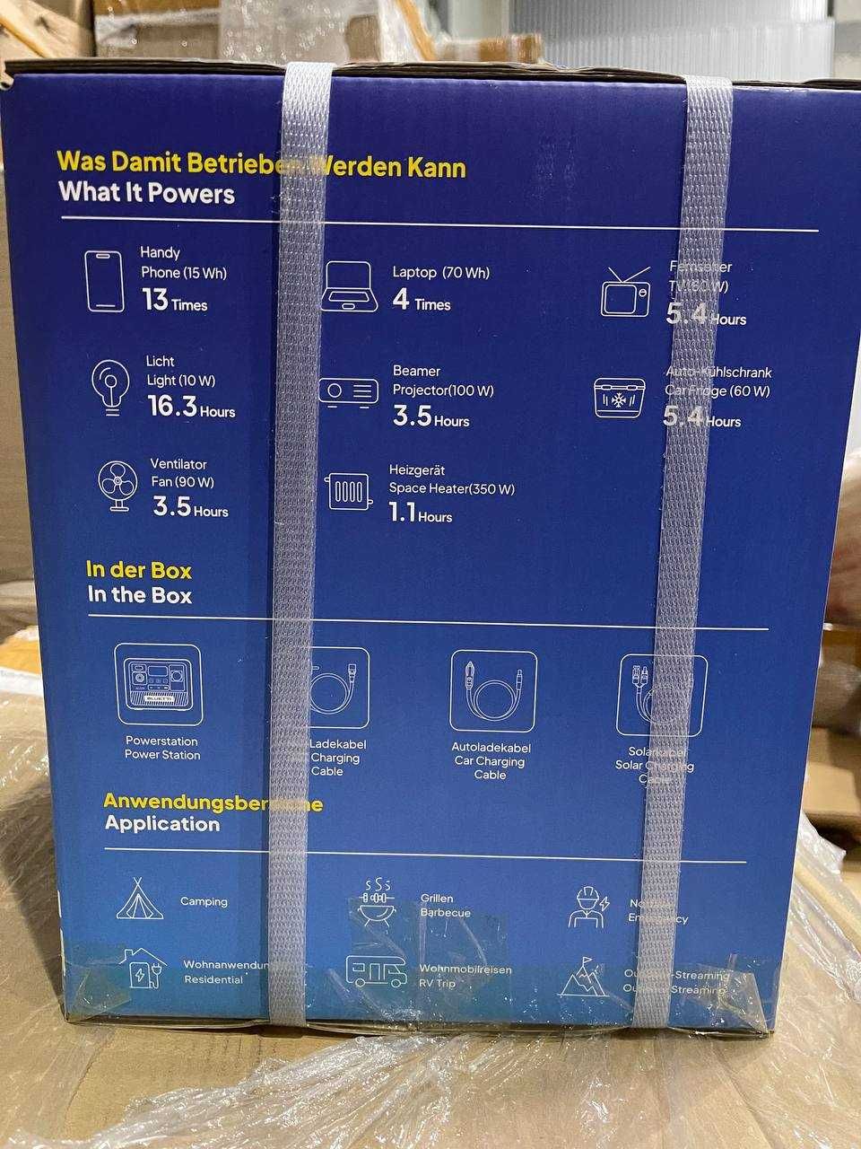 BLUETTI AC50P 700W 504Wh EU Распродажа! 170$ от 10шт! 220$ от 1шт!