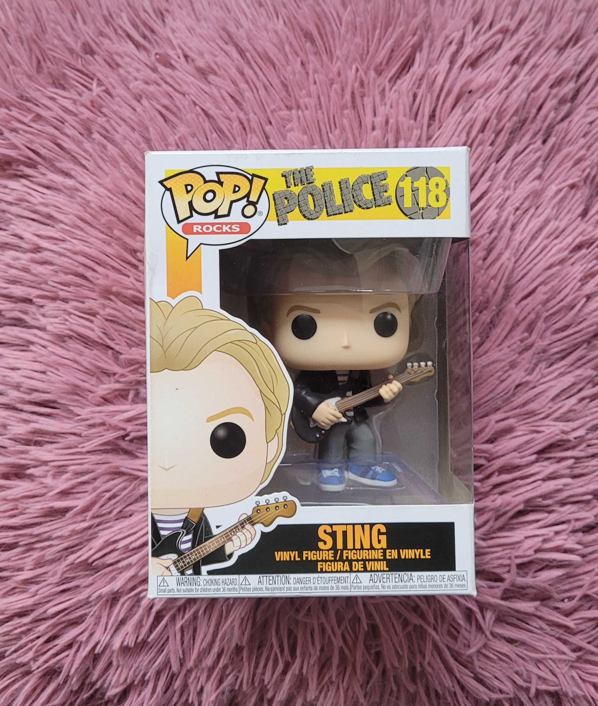 Figurka Funko POP! STING The Police Rocks #118