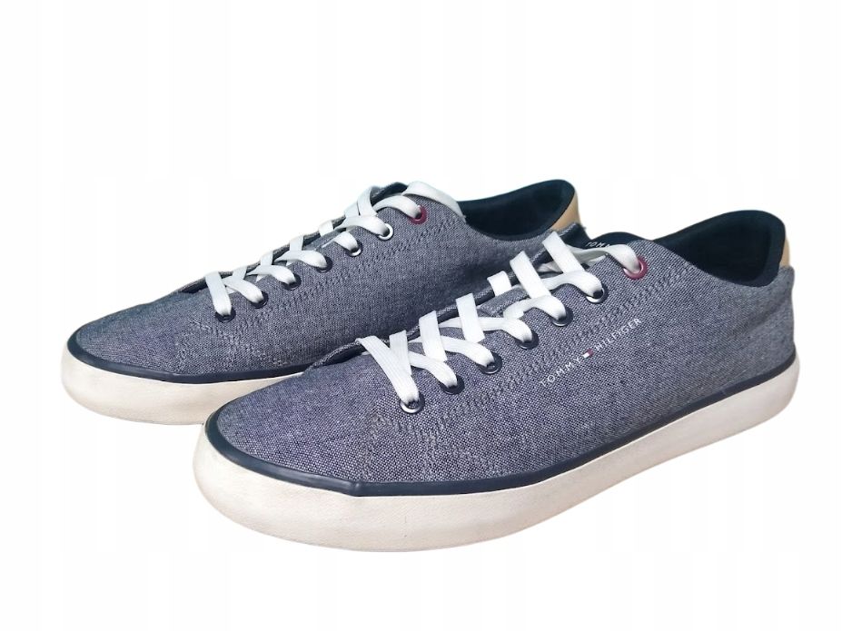 Tommy Hilfiger 44 Buty Męskie Th Hi Vulc Low Chambray Fm0Fm04945 T127