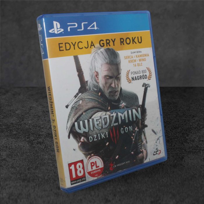 PL 5/5 Wiedźmin Dziki Gon GOTY PS4 GameBAZA