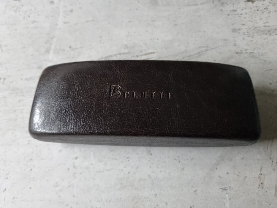 Etui na okulary Belutti brązowe