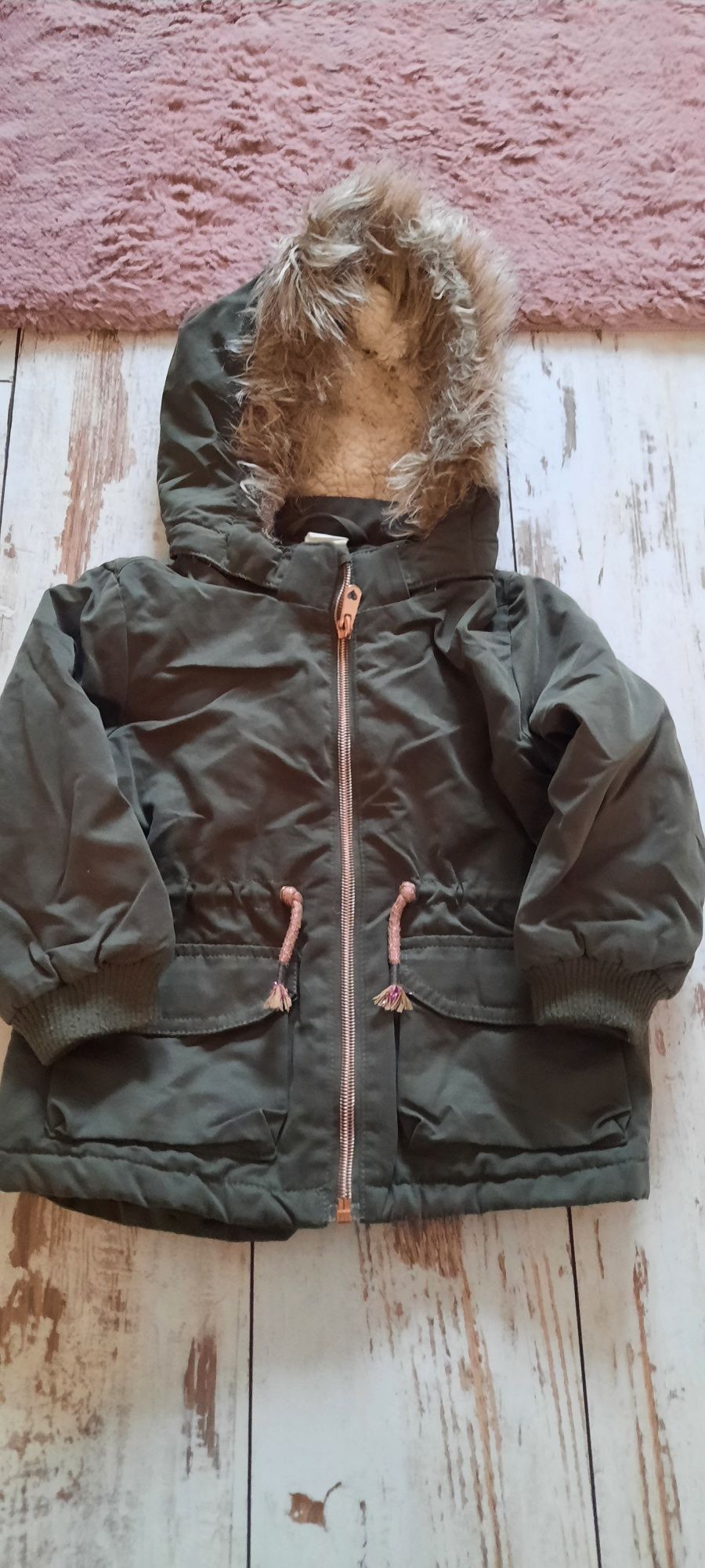 Kurtka parka H&M rozmiar 86