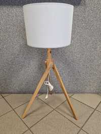 Lampa stojąca drewno klosz jak Ikea 93 cm