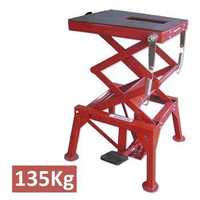 Mesa Hidráulica elevatória para motos capac. 135 Kg Alt. max. 890 mm