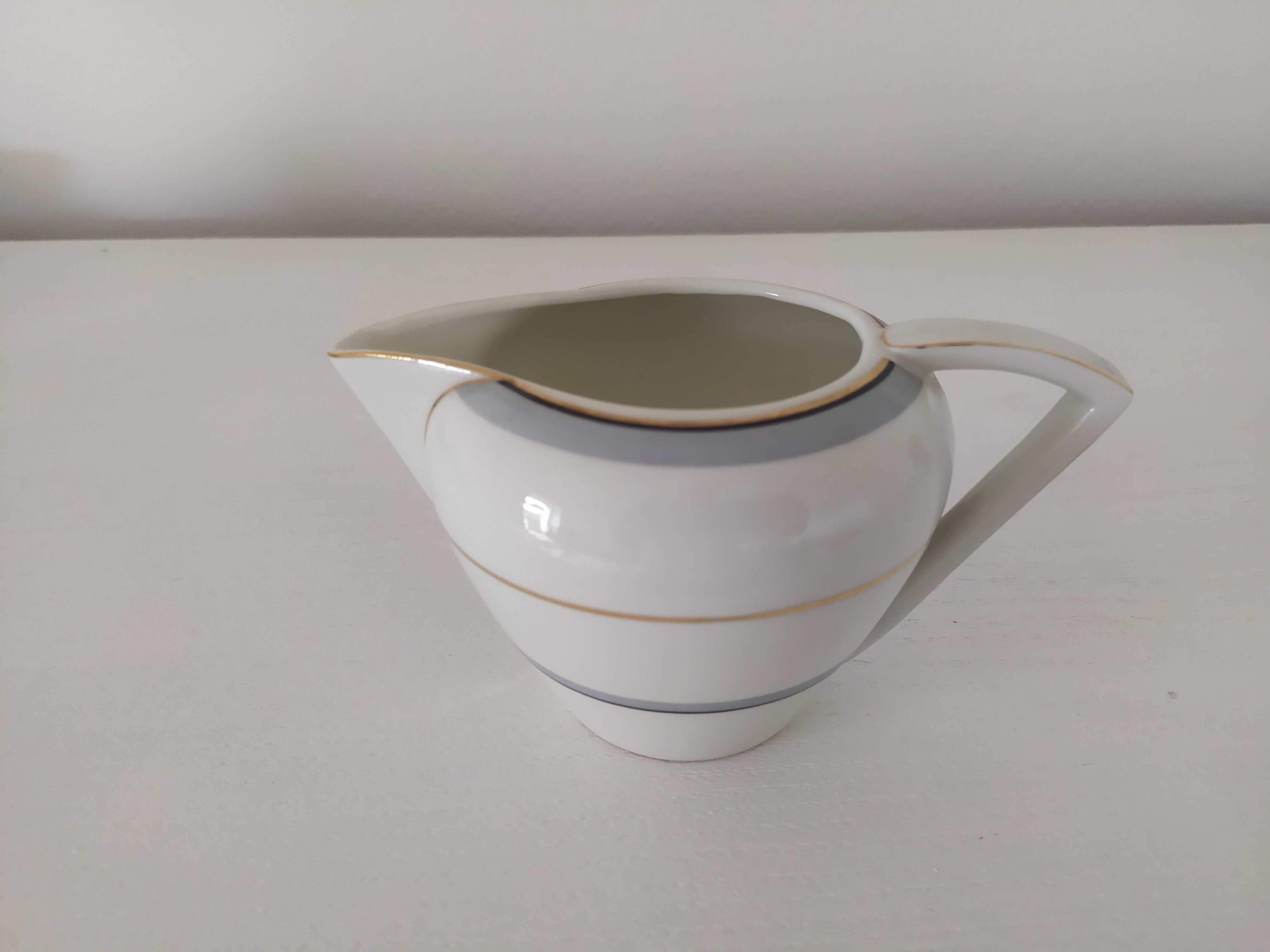 Serviço de chá Art Deco, em porcelana Electro - Cerâmica Candal