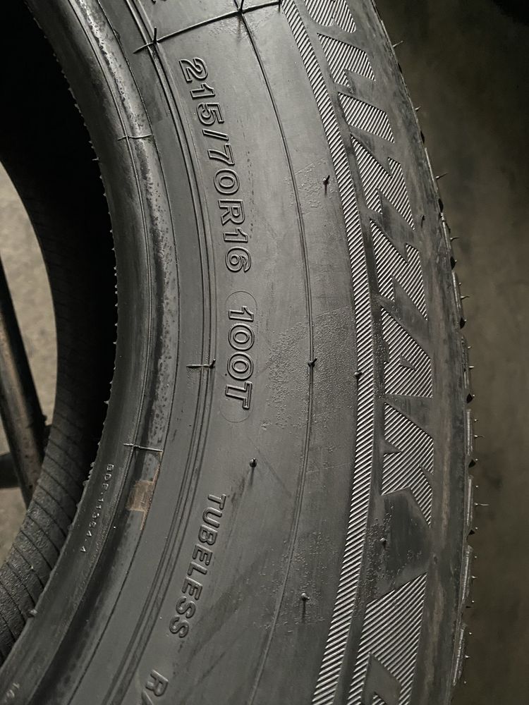 Шини нові 215/70/16 - 2шт Bridgestone Blizzak LM-80 evo зима