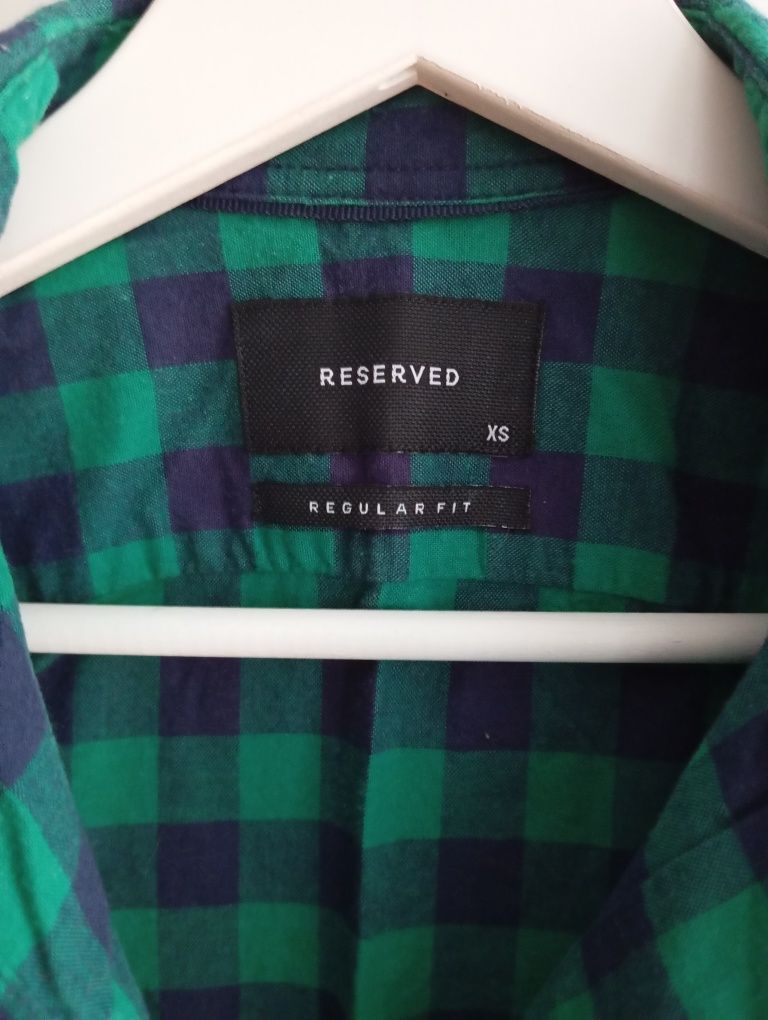 Męska koszula w kratę XS Reserved