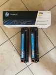 Tonery oryginalne HP CB541a 2 szt i CB542a 1 szt