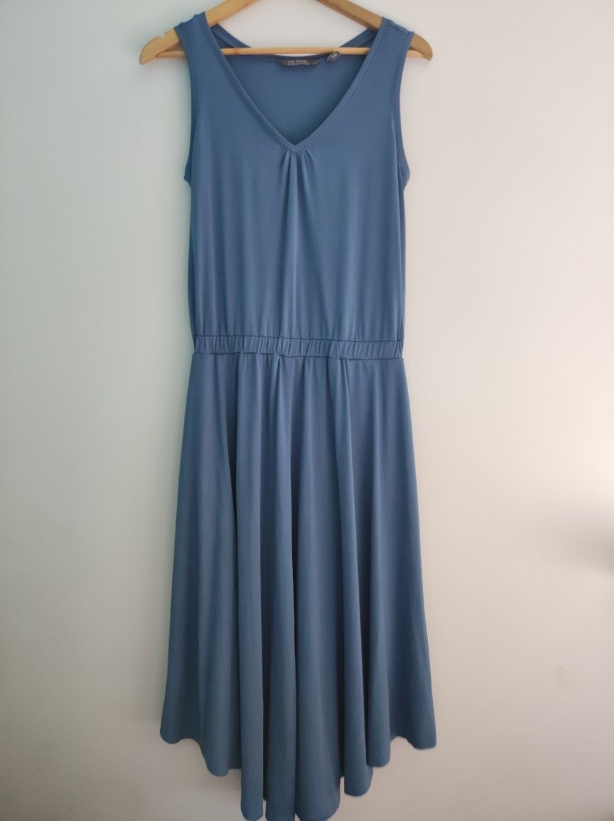 Sukienka oversize, w spódniczce kieszenie, rozmiar S, marka Lisa Rinna