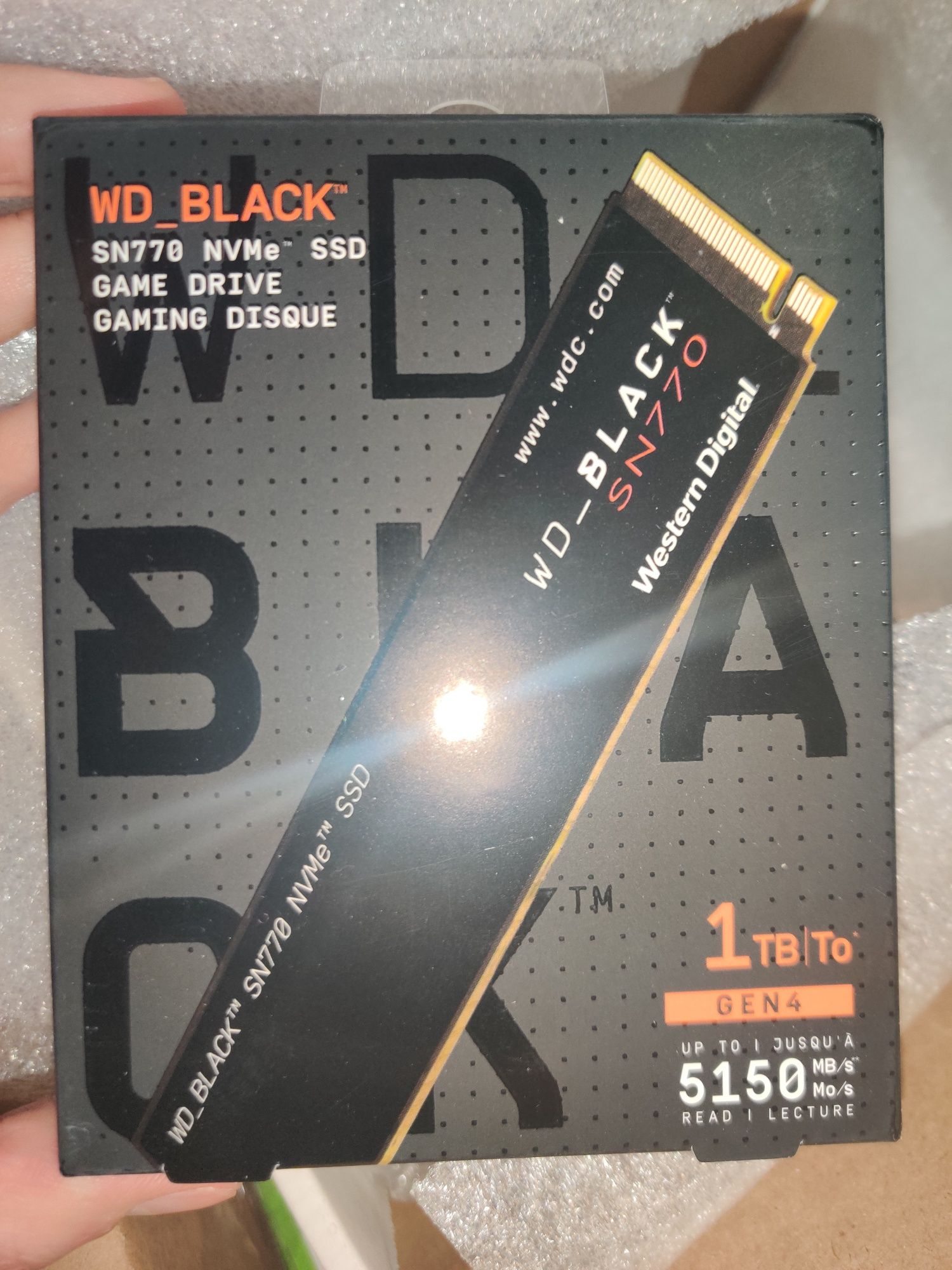 WD_Black 1tb SN770 NVMe Internal SSD