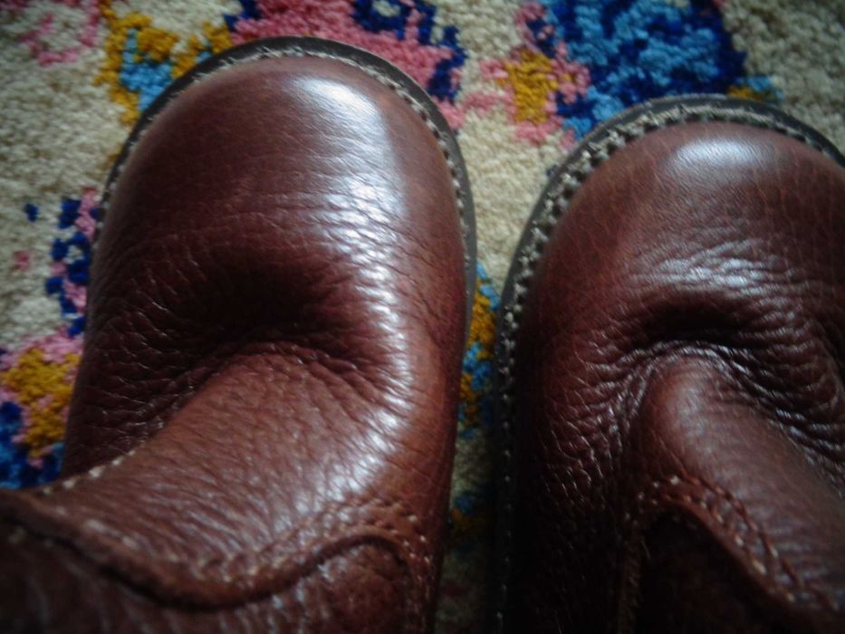 Kozaki kozaczki skórzane brązowe Hush Puppies rozmiar 20